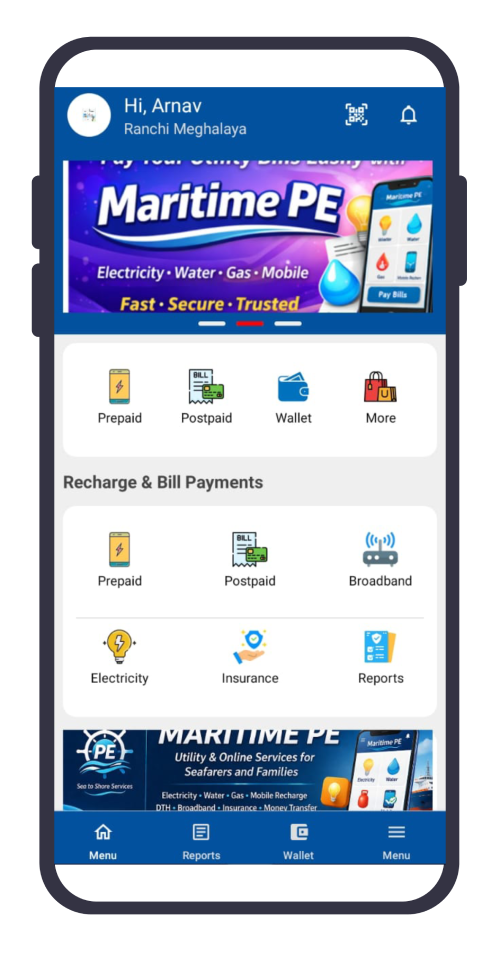 Maritime PE App Screenshot